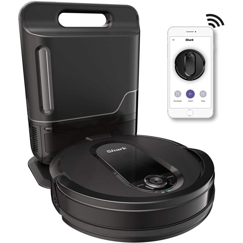 Shark AI Ultra Robot Vacuum – Self-Emptying, Smart Mapping, Matrix Clean, 60-Day XL Base, Pet Hair Pickup, Voice/App Control, LiDAR Navigation for Carpet & Hard Floors - Image 14