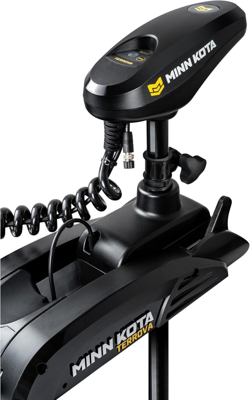 Minn Kota 1358356 Terrova 55 lb Thrust Bow-Mount Trolling Motor with Spot-Lock®, Dual Spectrum CHIRP Sonar, Wireless Remote, 54″ Shaft, Freshwater - Image 2