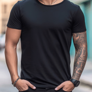 Black Bella Canvas 3001 Mockup SoloShop