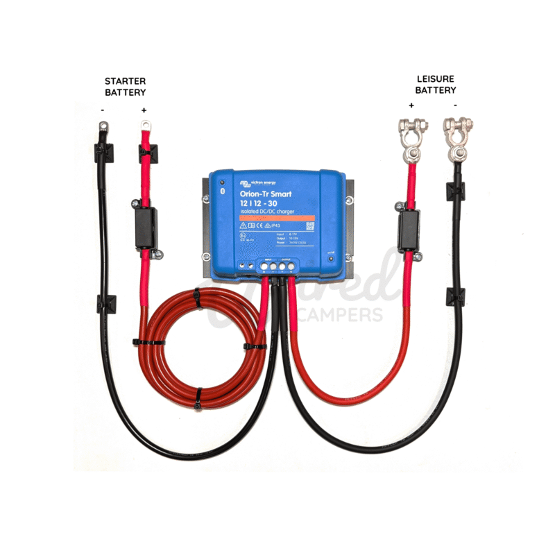 1M/3M/5M Victron Orion-Tr Smart 12/12 30A Isolated DC-DC Charger Kit Only In ElectoGb