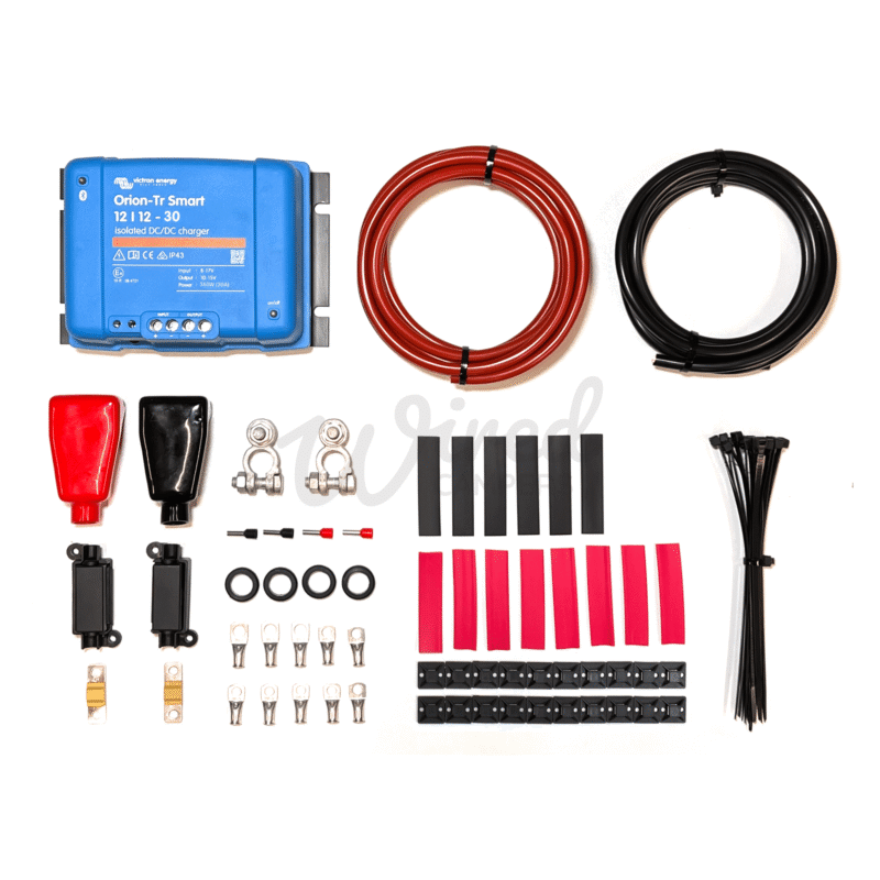 1M/3M/5M Victron Orion-Tr Smart 12/12 30A Isolated DC-DC Charger Kit Only In ElectoGb