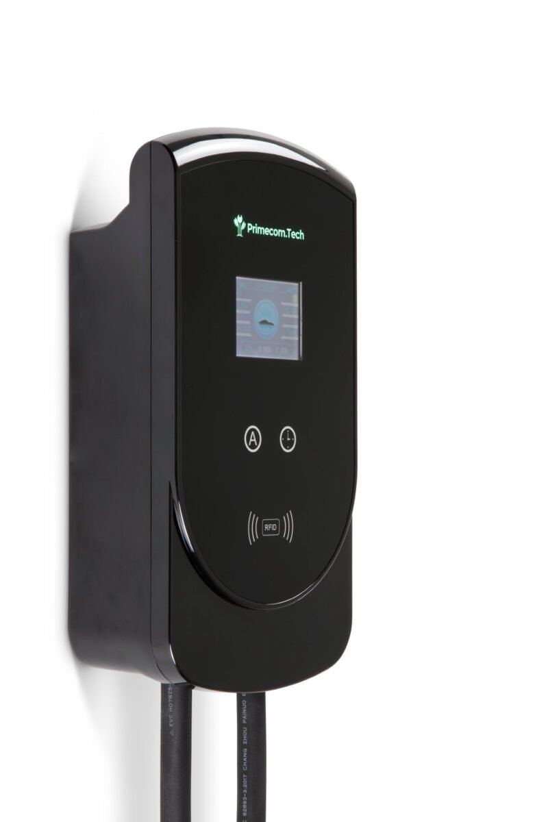 Primecom 50 or 80 Amp Level 2 EV Charger -  50 Feet Cord Lengths Only In ElectoGb