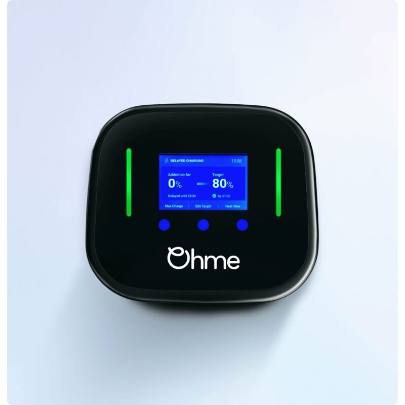 Ohme OHME0002GB002 7.4kW Home Pro Smart EV Charger with 5 Metre Cable Only In ElectoGb
