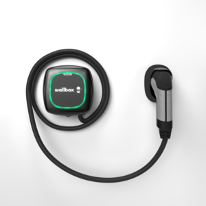 Wallbox Pulsar Max 7kw EV Charge Point, Tethered Charger - Type 2 Only In ElectoGb