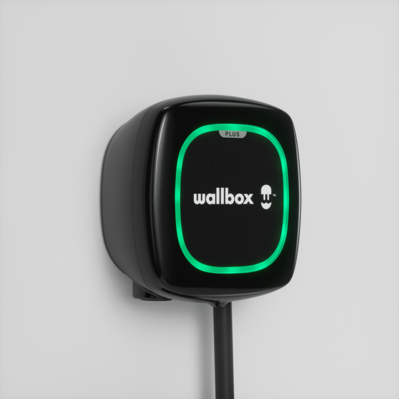 Wallbox Pulsar Max 7kw EV Charge Point, Tethered Charger - Type 2 Only In ElectoGb