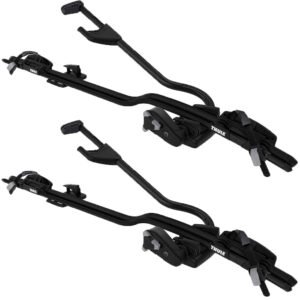 THULE ProRide 598 Black Roof-Mounted Upright Bike Carriers x 2 Only In ElectoGb