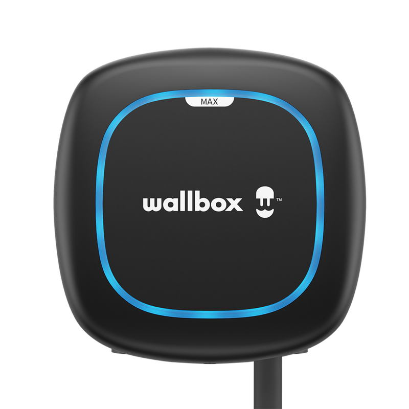 Wallbox Black Pulsar Max 7.4KW 5m Tethered EV Charger PLP2-0-2-2-F-002-C Only In ElectoGb