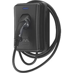 MASTERPLUG 1 PORT 7.4KW MODE 3 TYPE 2 SOCKET TETHERED SMART EV CHARGER WITH 5M CABLE BLACK Only In ElectoGb