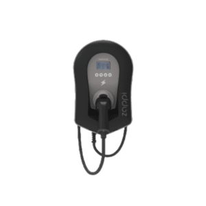 Zappi  Multiphase ev charger 7kw to 22kw tethered black Only In ElectoGb